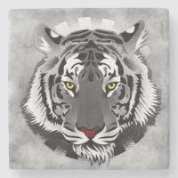 Tigre noir et blanc