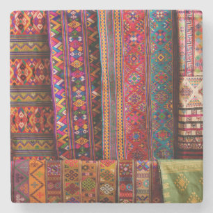 Dessous-de-verre En Pierre Tissus bhoutanais à vendre