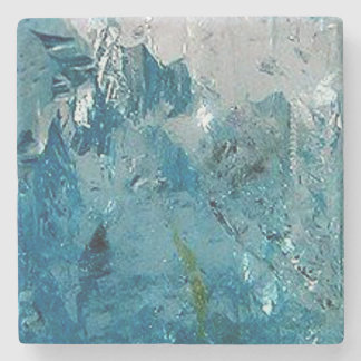 Dessous-de-verre En Pierre Topaz bleu