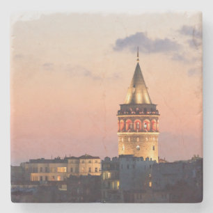 Dessous-de-verre En Pierre Tour de Galata, Istanbul