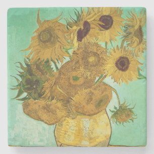 Dessous-de-verre En Pierre Tournesols de Vincent van Gogh  , 1888