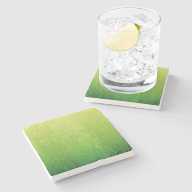 Dessous-de-verre En Pierre Tranche de pastèque géante à l'aquarelle mignonne  (Côté)