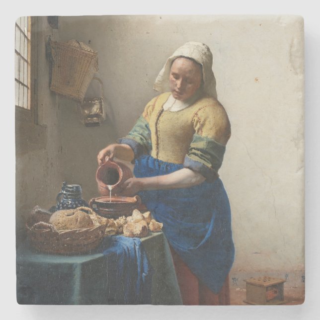 Dessous-de-verre En Pierre Trayeuse Johannes Vermeer (Devant)