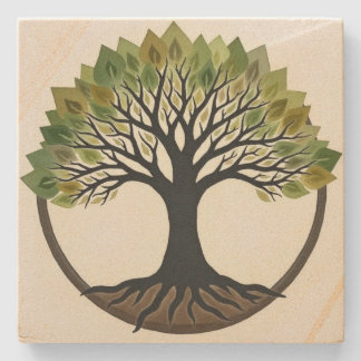 Dessous-de-verre En Pierre Tree of Life