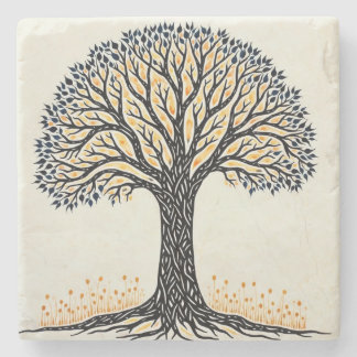 Dessous-de-verre En Pierre Tree of Life