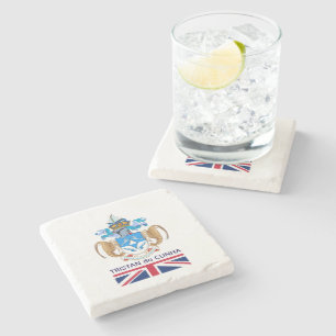 Dessous-de-verre En Pierre Tristan da Cunha