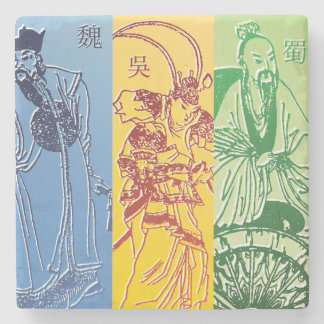 Dessous-de-verre En Pierre Trois royaumes