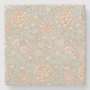 Dessous-de-verre En Pierre Tulipe sauvage de William Morris, design floral