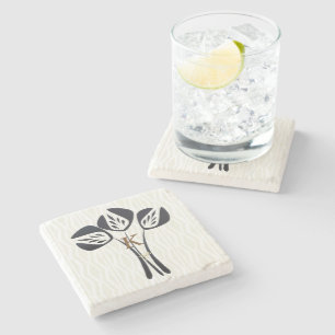 Dessous-de-verre En Pierre Tulipes personnalisées