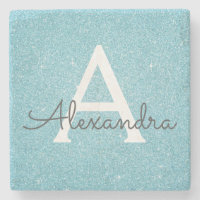 Turquoise Blue Elegant Parties scintillant et étin