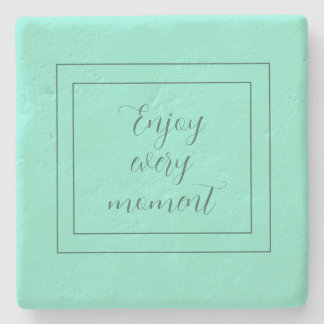 Dessous-de-verre En Pierre Turquoise Profitez De Chaque Moment