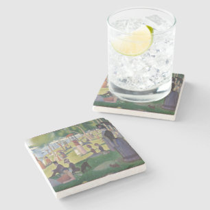 Dessous-de-verre En Pierre Un dimanche à La Grande Jatte par Georges Seurat