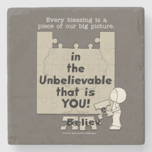 Dessous-de-verre En Pierre Un morceau de la grande image