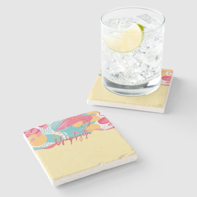 Dessous-de-verre En Pierre Unapologetic Bold Feminine Statement (Côté)