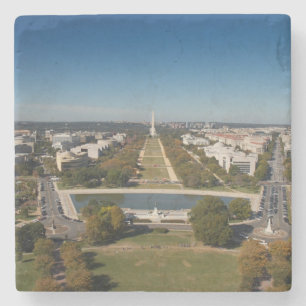 Dessous-de-verre En Pierre Une vue de paysage de Washington DC
