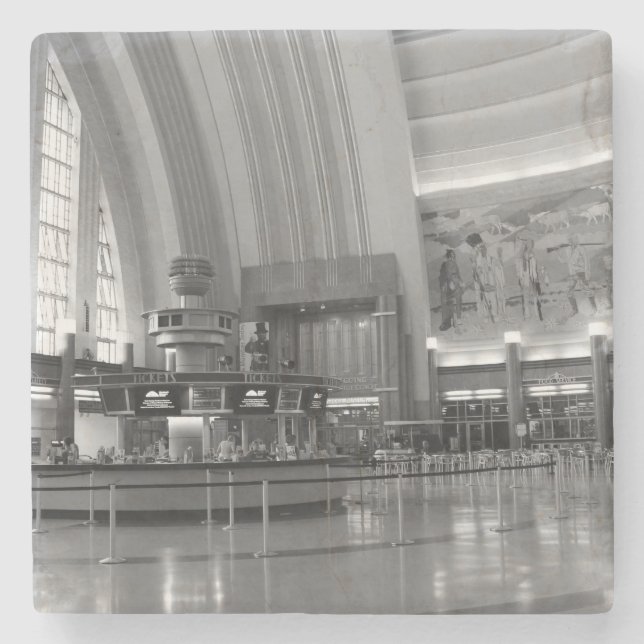 Dessous-de-verre En Pierre Union Terminal Rotunda - Cincinnati (Devant)