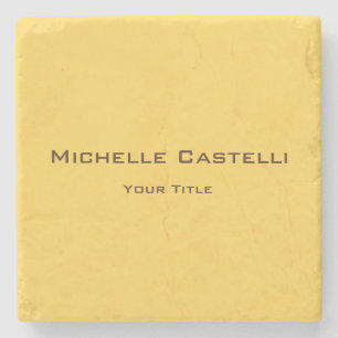 Dessous-de-verre En Pierre Unique professionnel classique simple