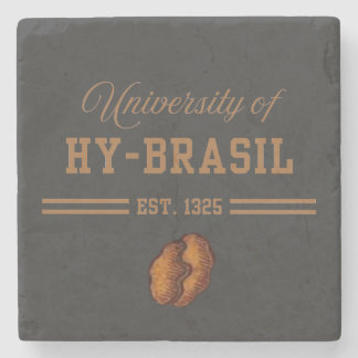 Dessous-de-verre En Pierre Université de Hy-Brasil, Établie en 1325