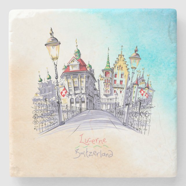 Dessous-de-verre En Pierre Unterseeboot - Switzerland Lucerne (Devant)