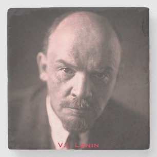 Dessous-de-verre En Pierre V.I. Lénine - Patron de l'Union soviétique - CCCP