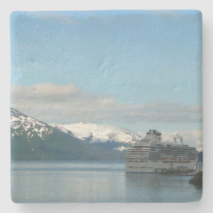 Dessous-de-verre En Pierre Vacances de croisière en Alaska Photographie de vo