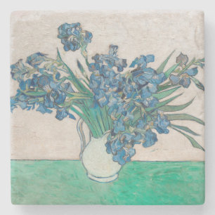 Dessous-de-verre En Pierre Van Gogh Iris Vase Peinture Impressionnisme