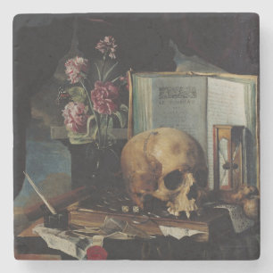 Dessous-de-verre En Pierre Vanitas
