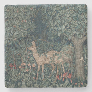 Dessous-de-verre En Pierre Végétation, Tapisserie de l'ère victorienne par He
