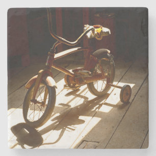 Dessous-de-verre En Pierre Vélo d'enfant à l'ancienne minoterie