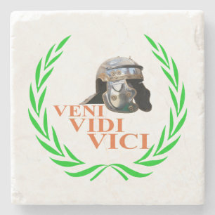 Dessous-de-verre En Pierre Veni Vidi Vici