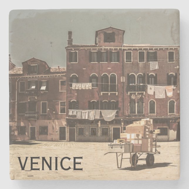 Dessous-de-verre En Pierre Venise vintage (Devant)