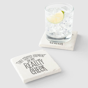 Dessous-de-verre En Pierre Vérification de la réalité