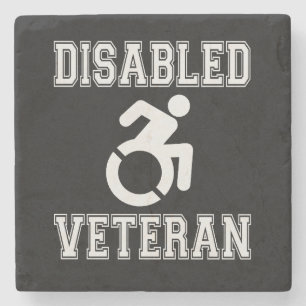 Dessous-de-verre En Pierre Vétérinaire handicapé