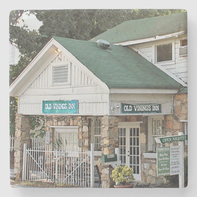 Dessous-de-verre En Pierre Vieille auberge de Vinings, Vinings, Atlanta, (Devant)