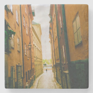 Dessous-de-verre En Pierre Vieille ville historique, Gamla Stan, Stockholm, S