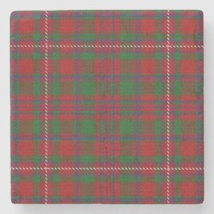 Dessous-de-verre En Pierre Vieux Clan MacKinnon Tartan de la Taverne Écossais
