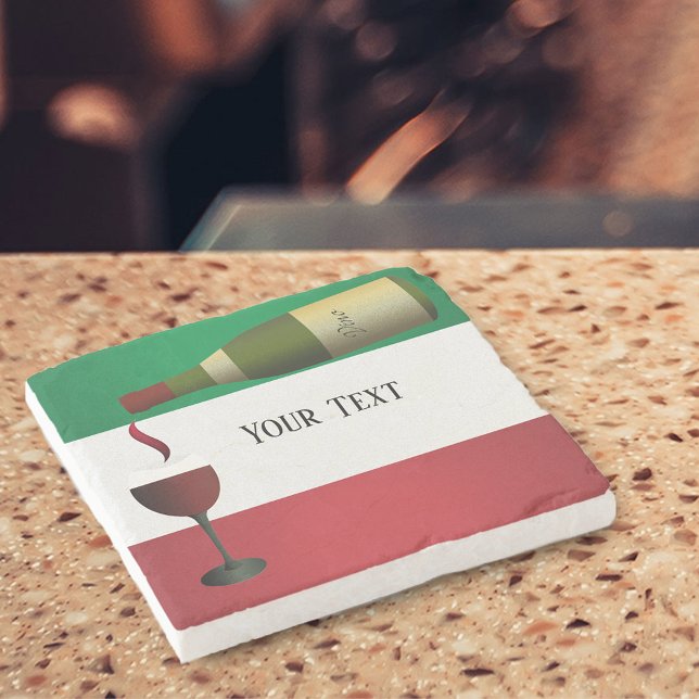 Dessous-de-verre En Pierre Vin Rouge Poulé (Créateur téléchargé)