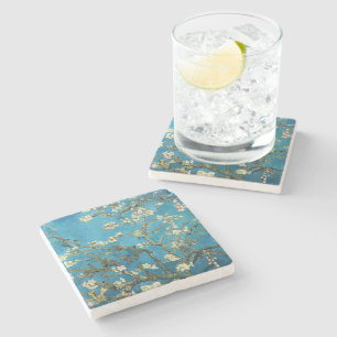 Dessous-de-verre En Pierre Vincent van Gogh, Arbre aux amandes en fleurs. Vin