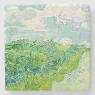 Dessous-de-verre En Pierre Vincent van Gogh - Champ de blé vert, Auvers
