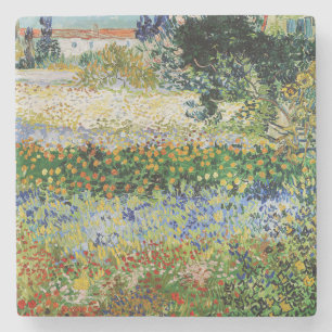 Dessous-de-verre En Pierre Vincent van Gogh - Jardin en fleurs