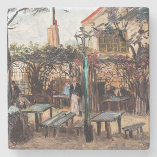 Dessous-de-verre En Pierre Vincent Van Gogh - La Guinguette sur Montmartre
