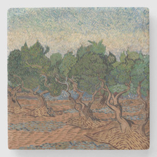 Dessous-de-verre En Pierre Vincent van Gogh - Olive Grove
