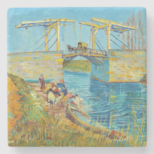 Dessous-de-verre En Pierre Vincent van Gogh - Pont Langlois à Arles #1