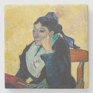 Dessous-de-verre En Pierre Vincent Van Gogh - Portrait de Madame Ginoux