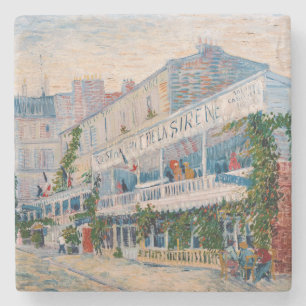 Dessous-de-verre En Pierre Vincent van Gogh - Restaurant de la Sirène