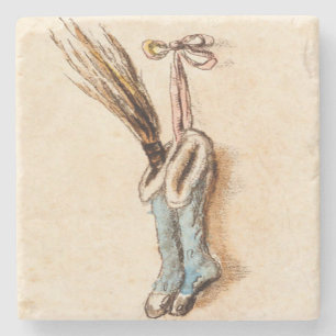 Dessous-de-verre En Pierre Vintage Christmas Stockings