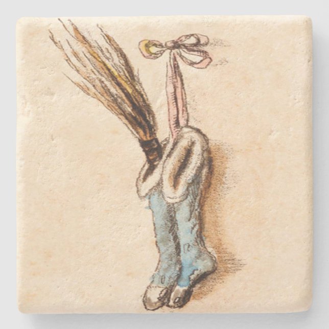 Dessous-de-verre En Pierre Vintage Christmas Stockings (Devant)