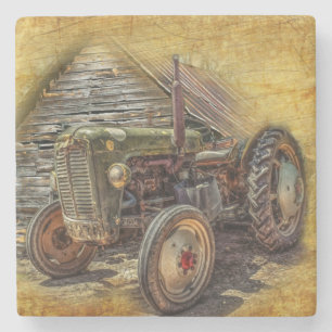 Dessous-de-verre En Pierre Vintage Farm