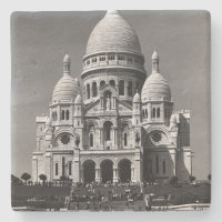 Vintage France Paris Basilique du Sacré Coeur