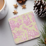 Dessous-de-verre En Pierre Vintage vert rose motif<br><div class="desc">Dessous de verre en pierre vintage vert rose de jouy imprimé. Ce Dessous de verre en pierre vintage de toile de jouy s'inspire des magnifiques décors de paysages romantiques français. Ces tirages de Toile sophistiqués sont une rage permanente en ce moment, de beaux designs qui apportent la beauté naturelle à...</div>